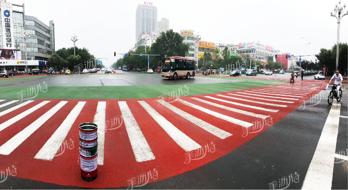 彩色防滑路面粘合剂可以保护路面
